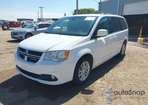 2020 Dodge Grand Caravan Sxt z USA, uszkodzony, nr VIN 2C4RDGCG8LR206528